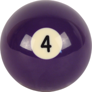 Aramith Premier Replacement Ball – #4 | Golden Break Billiards